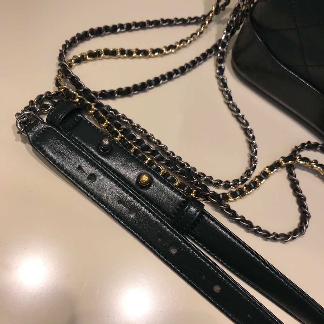 Chanel 香奈儿 Gabrielle 顶级代购版本 20cm 原厂树膏皮 绿色 特殊渠道原厂皮 少量现货