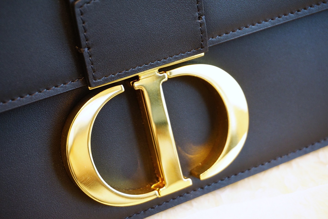 Dior 蒙田 经典黑色 进口原厂头层牛皮 24K五金 代工厂出货