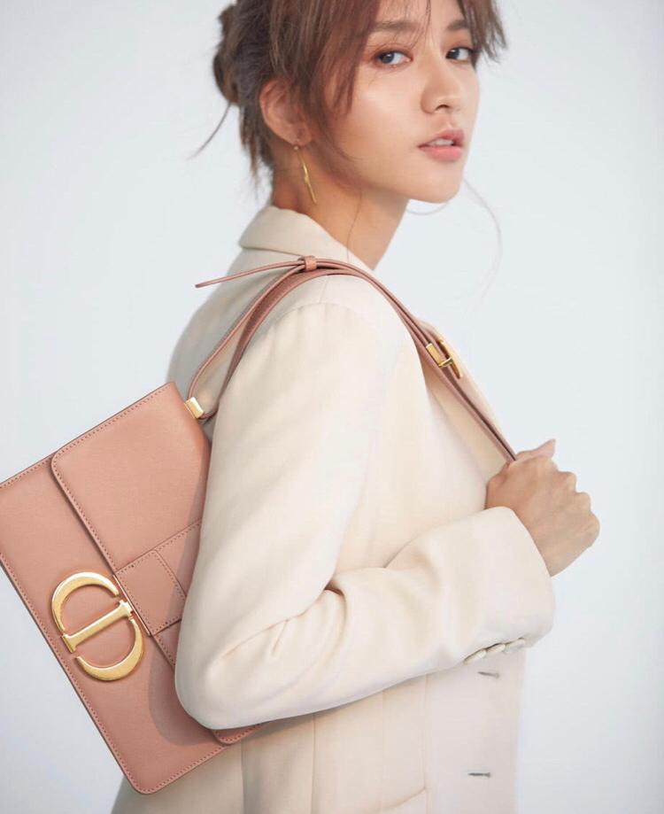 Dior 迪奥 蒙田女包 ZP打版开发 代购版 裸粉色 高级优雅风